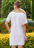 Kleid Weiß 23F-821 C FRESH COTTON